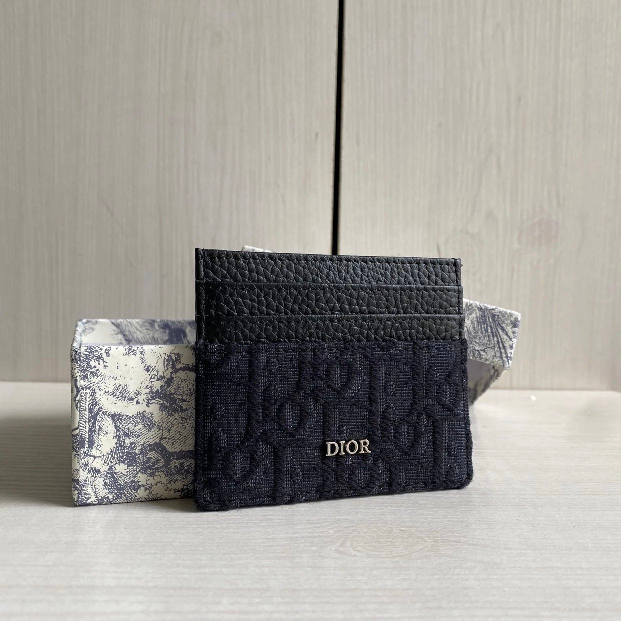 Dior Card Holder Black Supplier